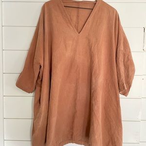 100% handspun cotton tunic